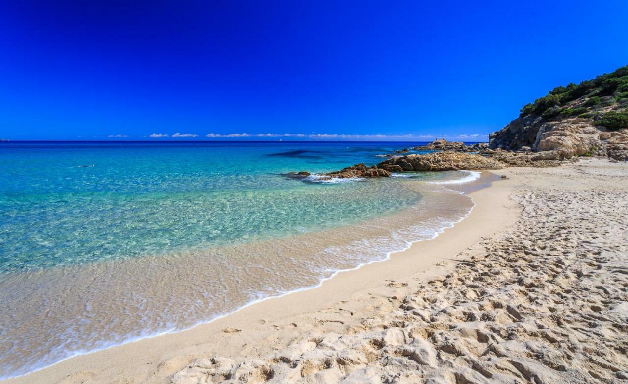 Bilocale Vista Mare Villa Costa Rei Buitenkant foto